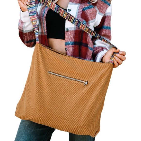 Boho Corduroy Bag - Picture 5 of 7